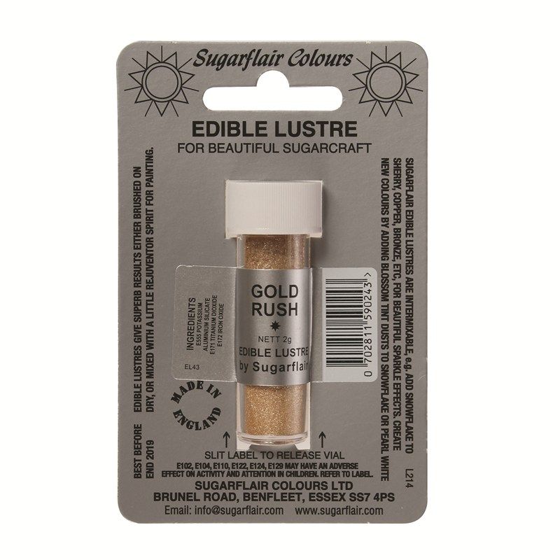 COLOUR-SUGARFLAIR-LUSTRE-GOLD RUSH-2g