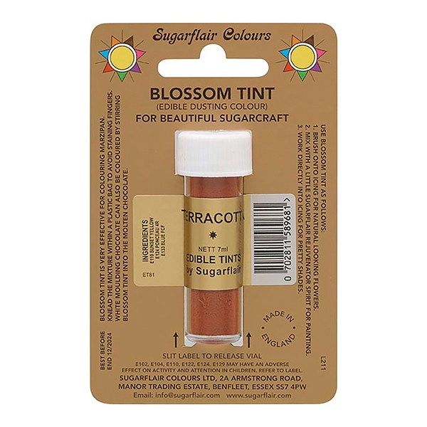 SUGARFLAIR: COLOUR-BLOSSOM TINT-TERRACOTTA-7ml