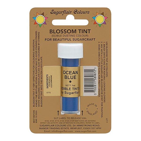 SUGARFLAIR: COLOUR-BLOSSOM TINT-OCEAN BLUE-7ml