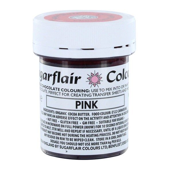  Sugarflair Chocolate Colouring - Pink . 53791