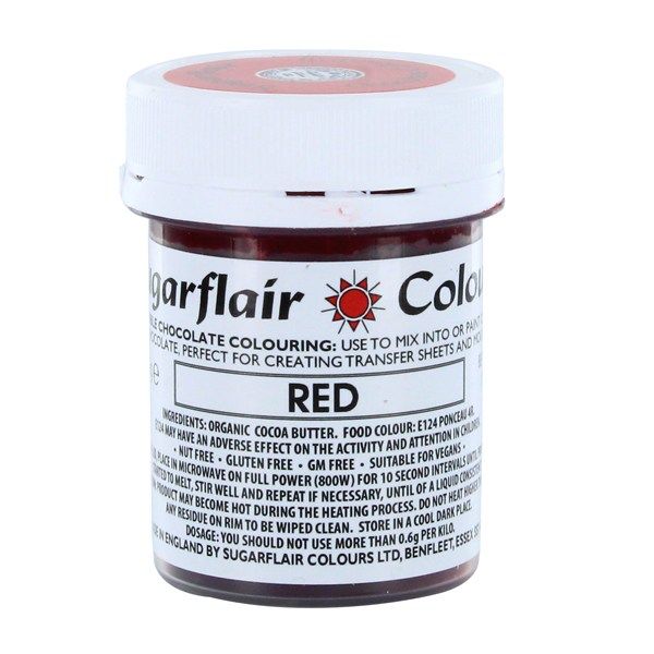 COLOUR-SUGARFLAIR-CHOC-RED-35g