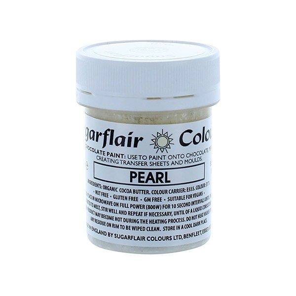COLOUR-SUGARFLAIR-CHOC PAINT-PEARL-35g