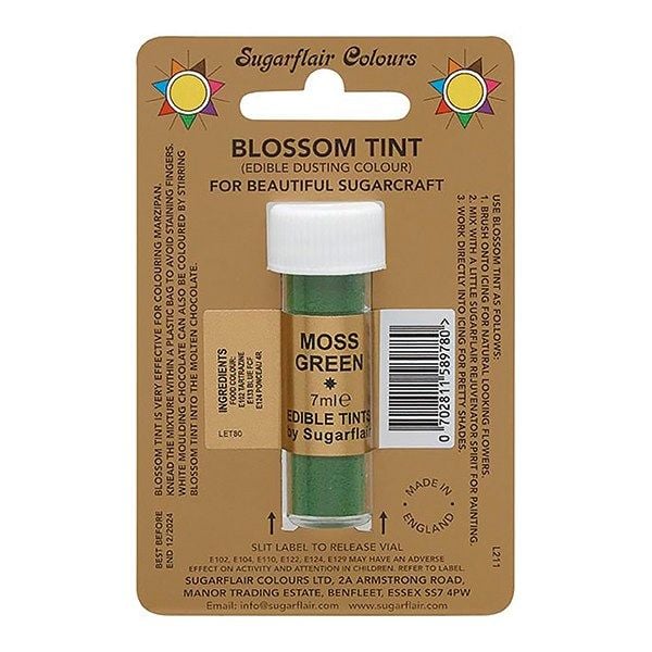 SUGARFLAIR: COLOUR-BLOSSOM TINT-MOSS GREEN-7ml