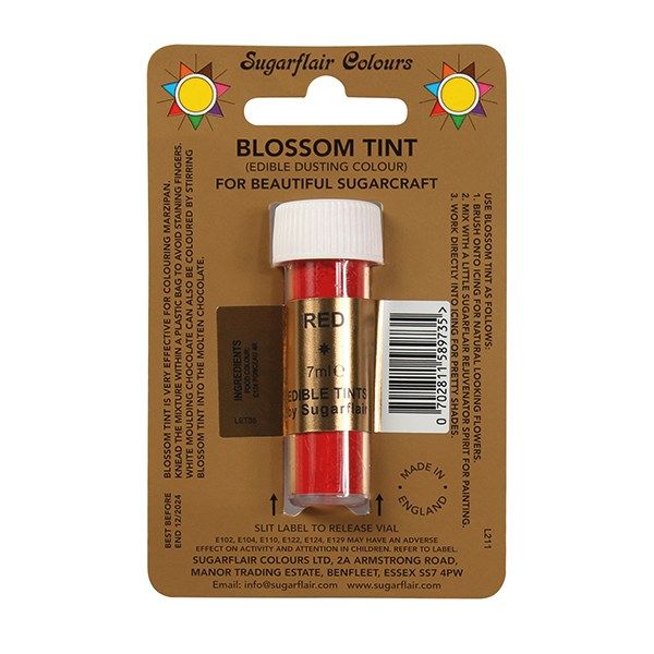 SUGARFLAIR: COLOUR-BLOSSOM TINT-RED-7ml
