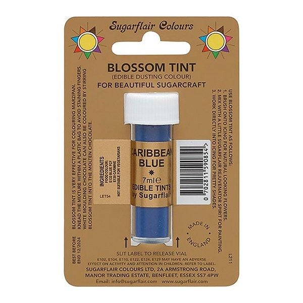 SUGARFLAIR: COLOUR-BLOSSOM TINT-CARIB BLUE-7ml