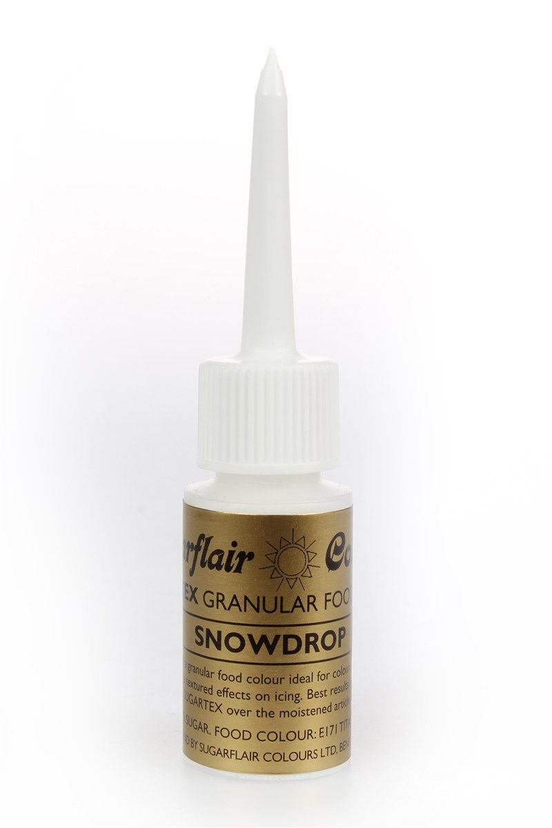 COLOUR-SUGARFLAIR-SUGARTEX-SNOWDROP-14g