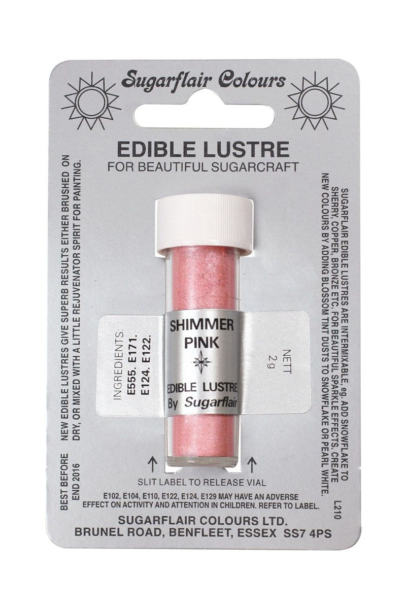 COLOUR-SUGARFLAIR-LUSTRE-SHIMMER PINK-2g
