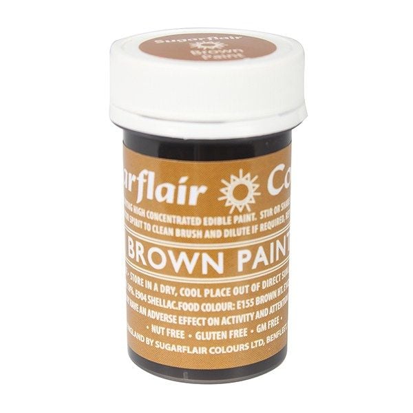 EDIBLE-SUGARFLAIR-PAINT-BROWN-20g
