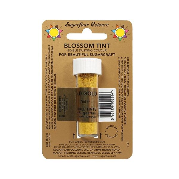 SUGARFLAIR: COLOUR-BLOSSOM TINT-OLD GOLD-7ml
