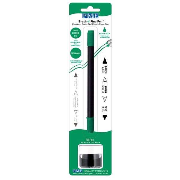 PME Brush N Fine Pen Dark Green. 5590  