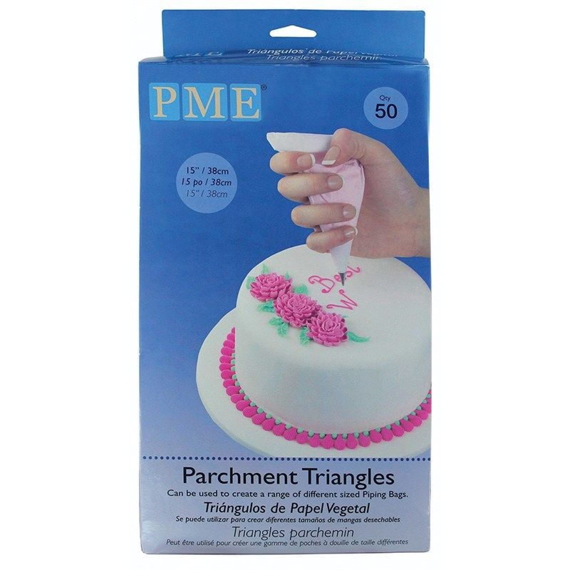 BAG-PME-PARCHMENT TRIANG-50PK-381mm(15