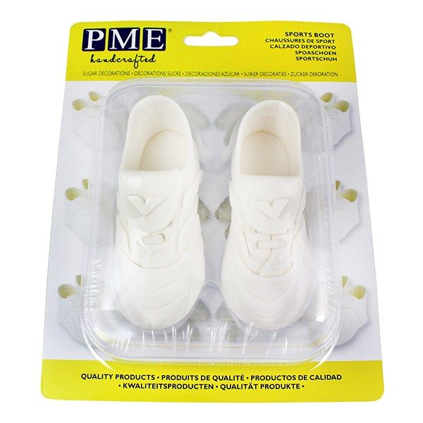 EDIBLE-PME-FOOTBALL BOOTS-WHITE-100x40mm