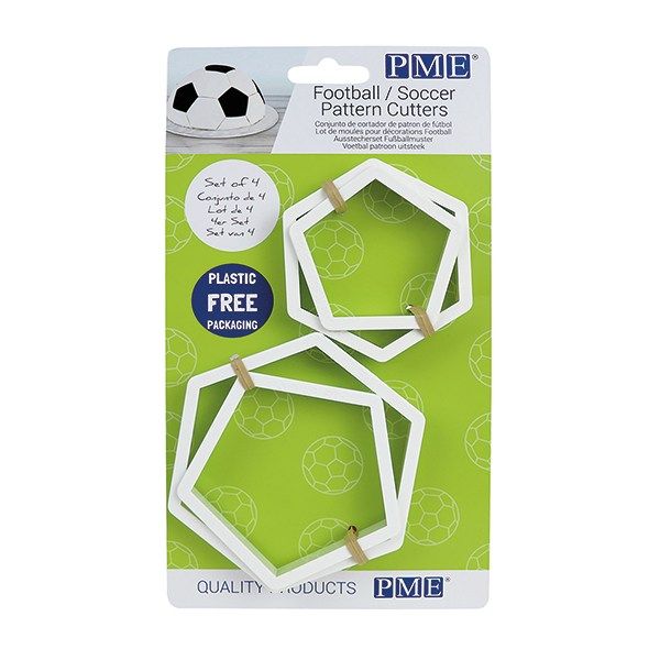 CUTTER-PME-FOOTBALL PATTERN-4 SET