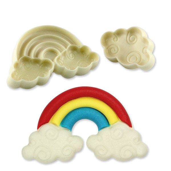 PME: MOULD-JEM-POP IT-RAINBOW & CLOUD