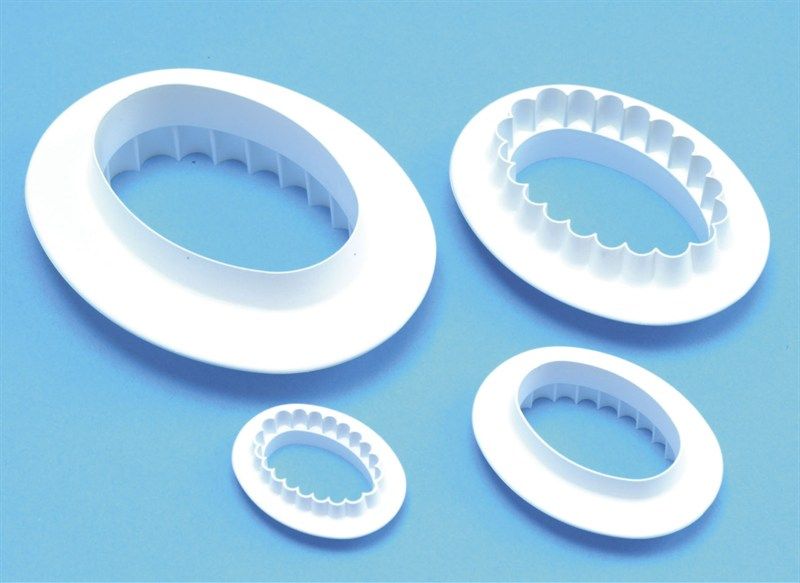 CUTTER-PME-OVAL-PLAIN/FLTED-4SET-35-90mm