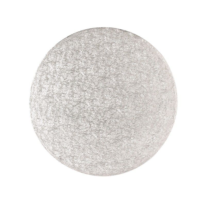 CULPITT: CARD-DBLE THICK-RD-SILVER-203mm (8