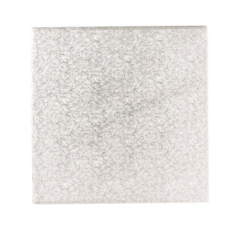 CULPITT: CARD-DBLE THICK-SQ-SILVER-454mm (18