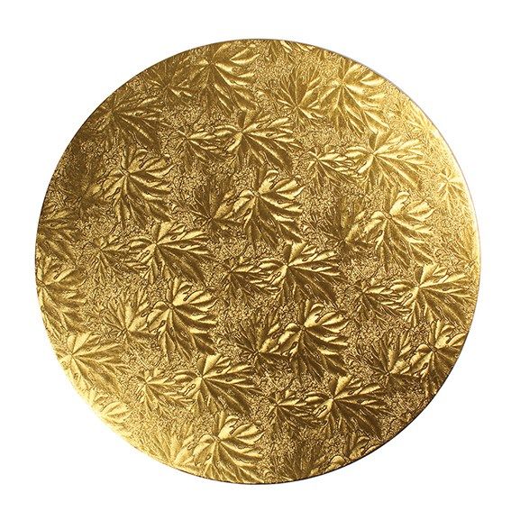 CULPITT: CARD-DBLE THICK-RD-GLD-MAPLE-254mm (10