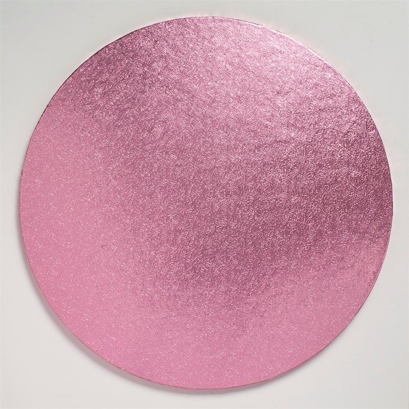 CULPITT 10" (254mm) Cake Board Round Light Pink - PACK OF 5. PRWD10  