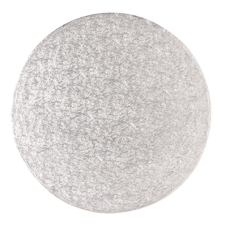 CULPITT: CARD-SGL THICK-RD-SILVER-304mm (12