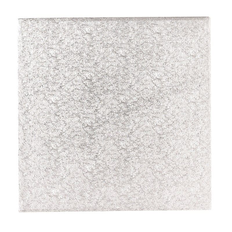CULPITT: CARD-SGL THICK-SQ-SILVER-381mm (15