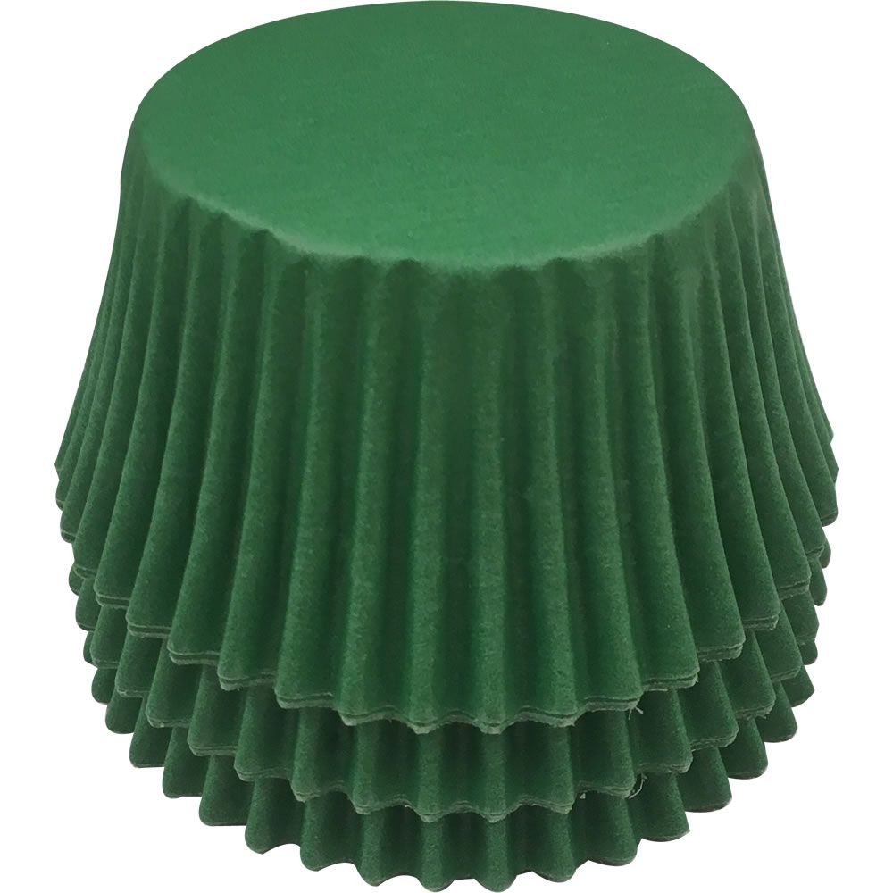  CDA Pack of 36 high quality green greaseproof cupcake cases.