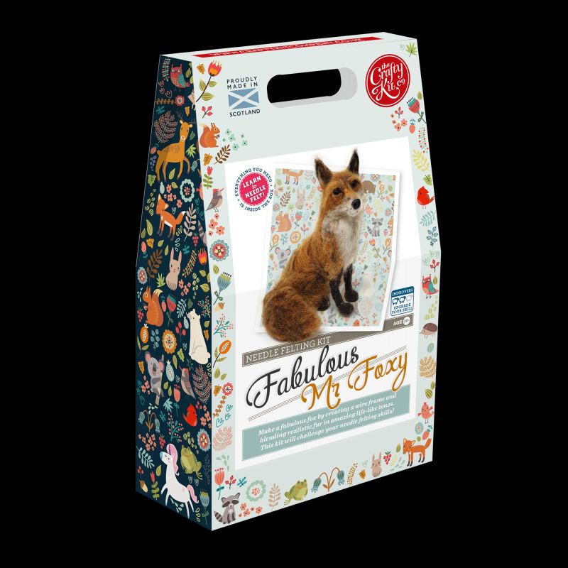 Crafty Kit Company: Fabulous Mr Foxy Needle Felting Kit  