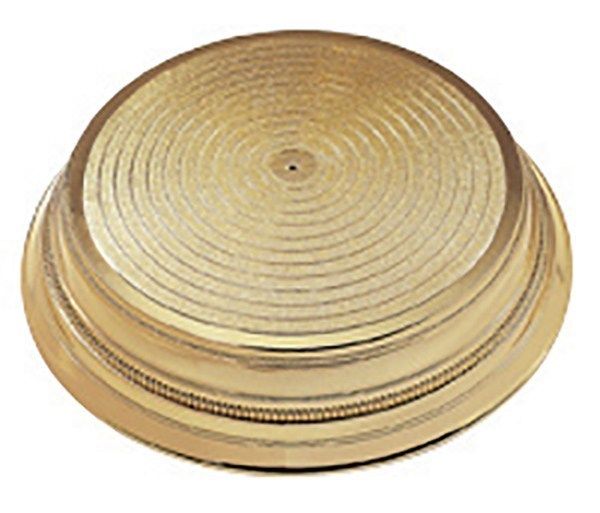 CULPITT Round Plastic Cake Stand - Gold 406mm. PACK OF 1.  7725  