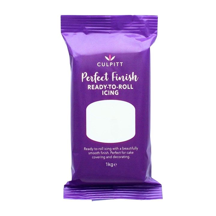 Culpitt Perfect Finish Ready To Roll Icing - Brilliant White 6 X 1kg. 47011  