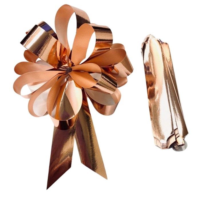 Purple Cupcakes NEW!! Quick Pull Bow - Rose Gold. 24993   