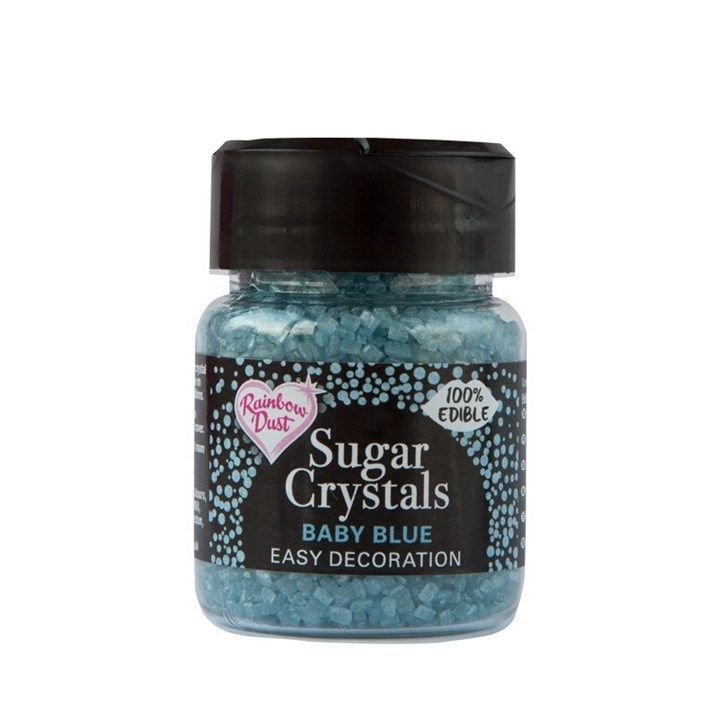  Rainbow Dust Sugar Crystals - Baby Blue. 551790   