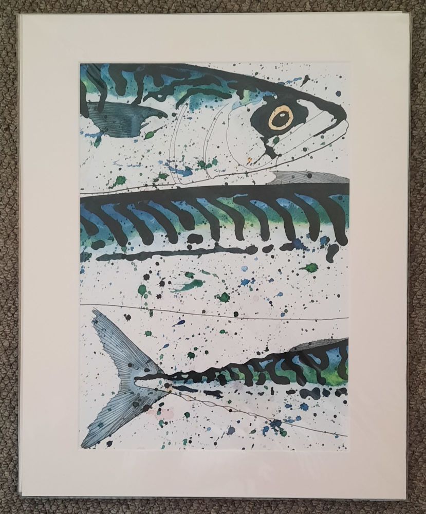 Mackerel A3 Print