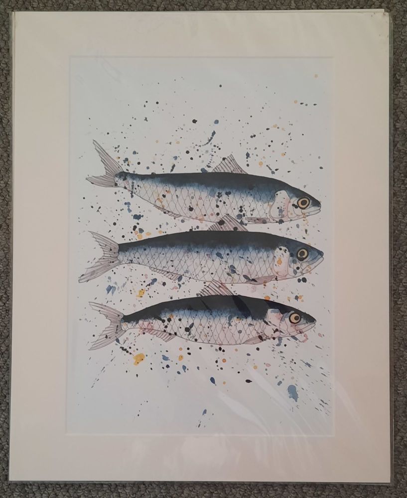 Sardines A3 Print