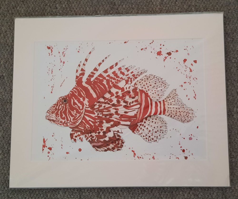 Lionfish A3 Print