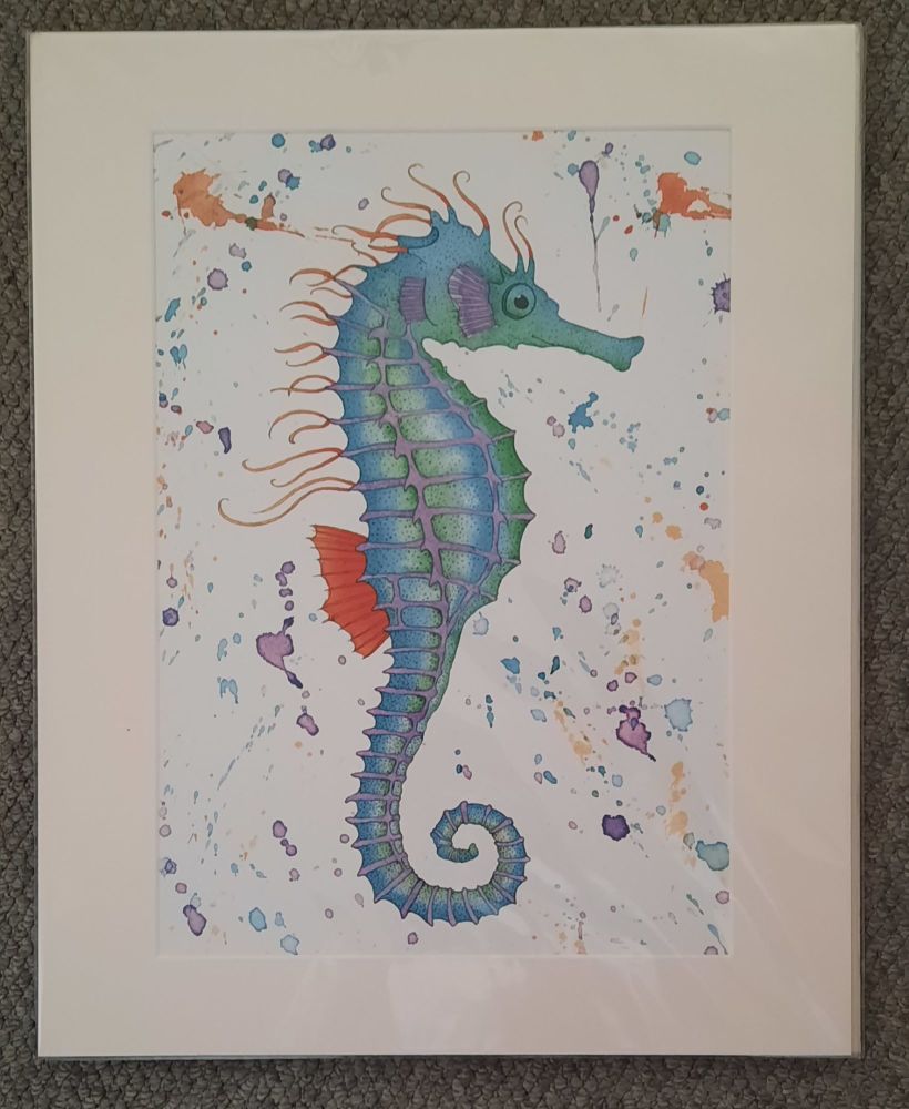 Seahorse A3 Print