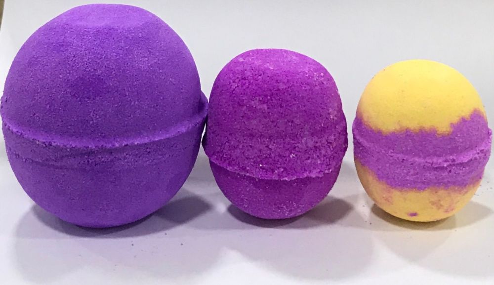 500g Mixed pack of Mini Ball Bath Bombs mixed size and fragrance