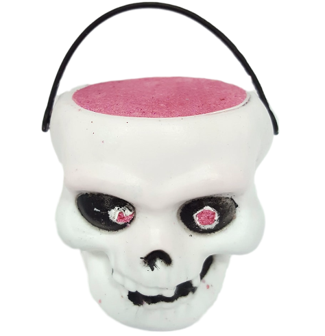 6 x Scary Skull Halloween Bath Bomb