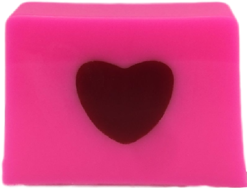 love heart soap