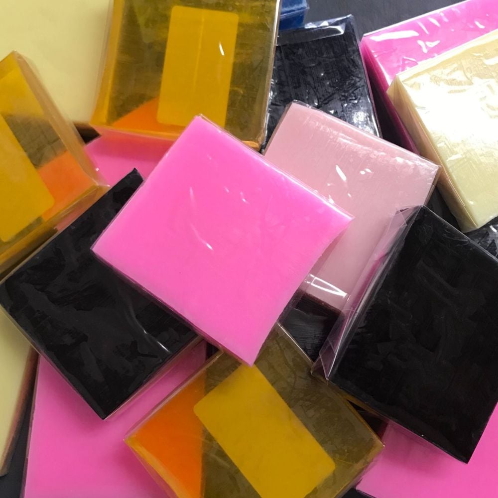 50 x Random Perfume Inspired Soap Slices