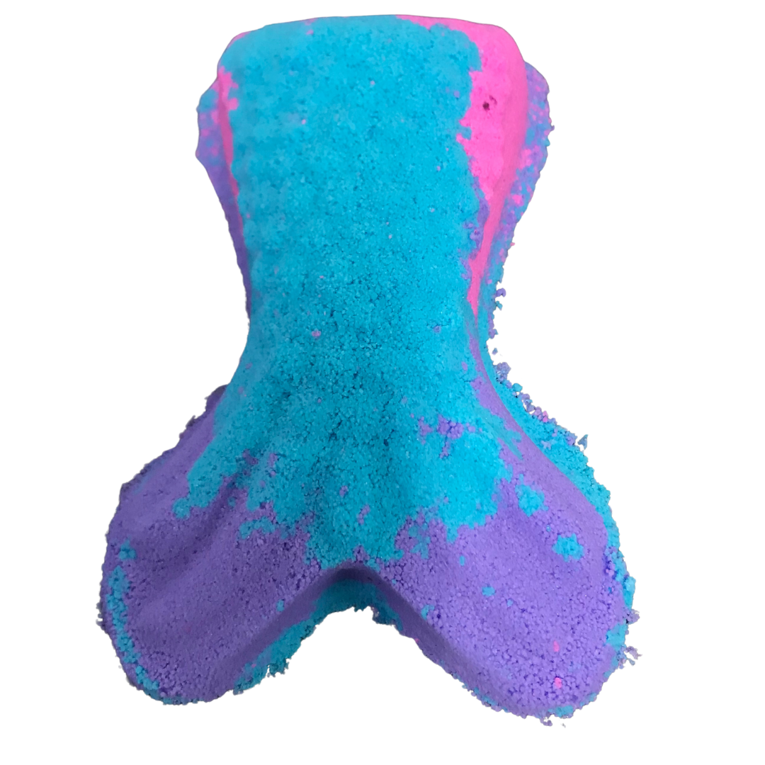 6 x Mermaid Tail Bath Bombs Recommended Collection from cash and carry