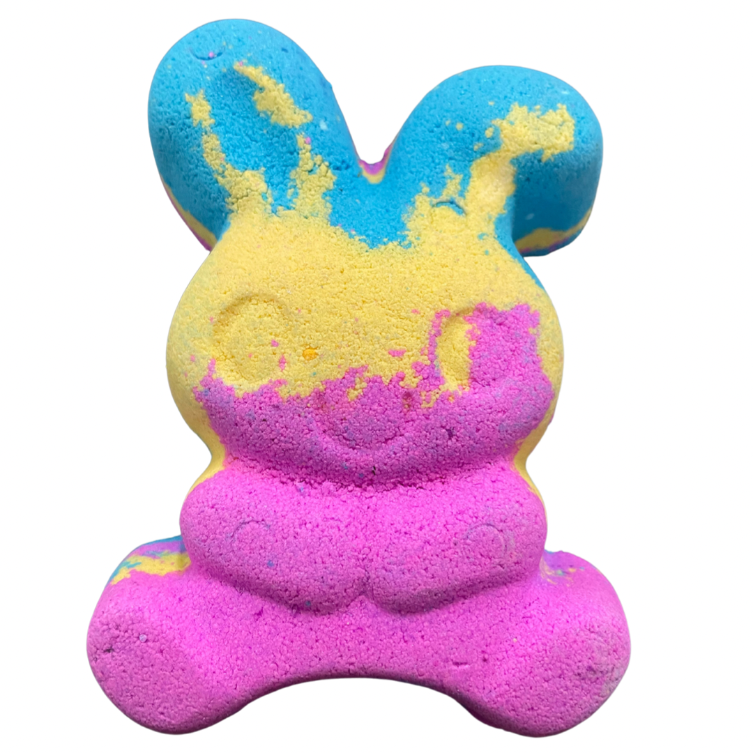 6 x Rainbow Bunny  Bath Bombs recommended COLLECTION ONLY FROM CASH AND CARRY