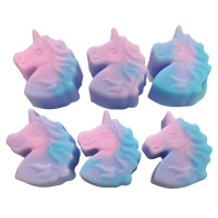 Unicorn Kisses x 6 Soaps