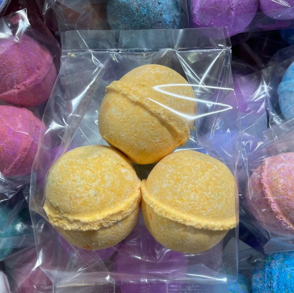500g Mixed pack of Mini Ball FOAMING Bath Bombs mixed size and fragrance 