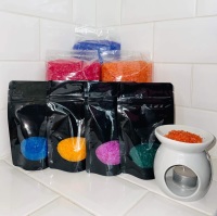 10 x 100g bags of HOME sizzling salts in your choice of fragrance