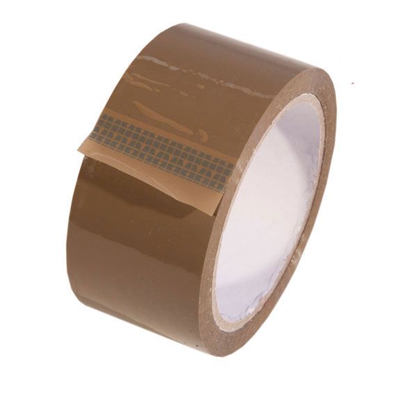 Brown Tape  48 x 66m Buff Vibac Tape Super Strong