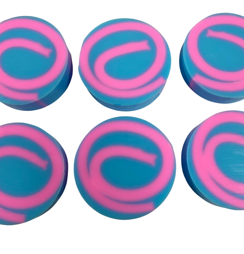 6 x Soap Swirls - In our Bubblegum
