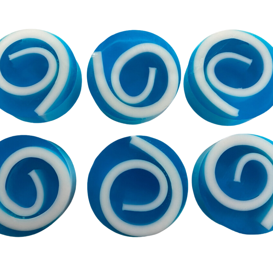 6 x Soap Swirls - In our Amazing scent