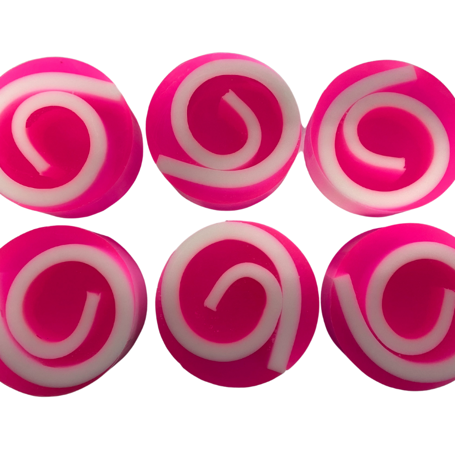 6 x Soap Swirls - In our Belle scent