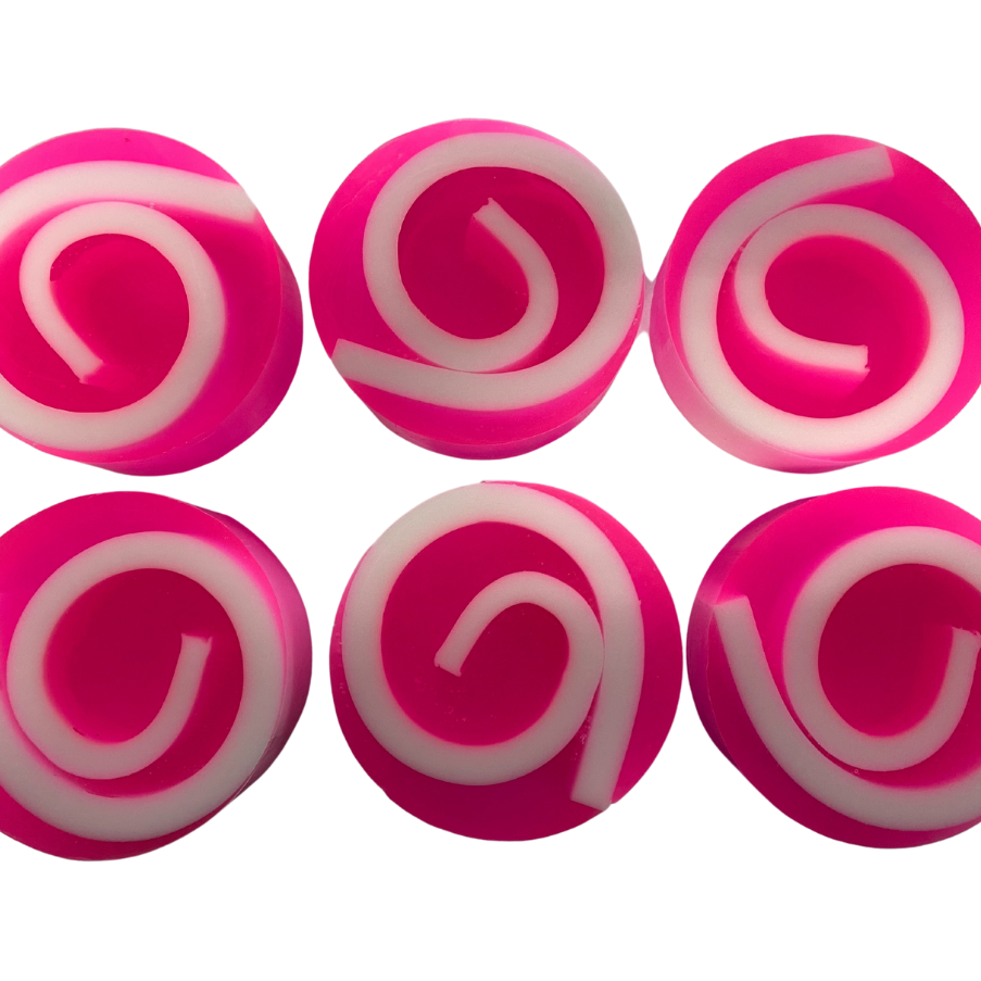 6 x Soap Swirls - In our Ecstacy fragrance