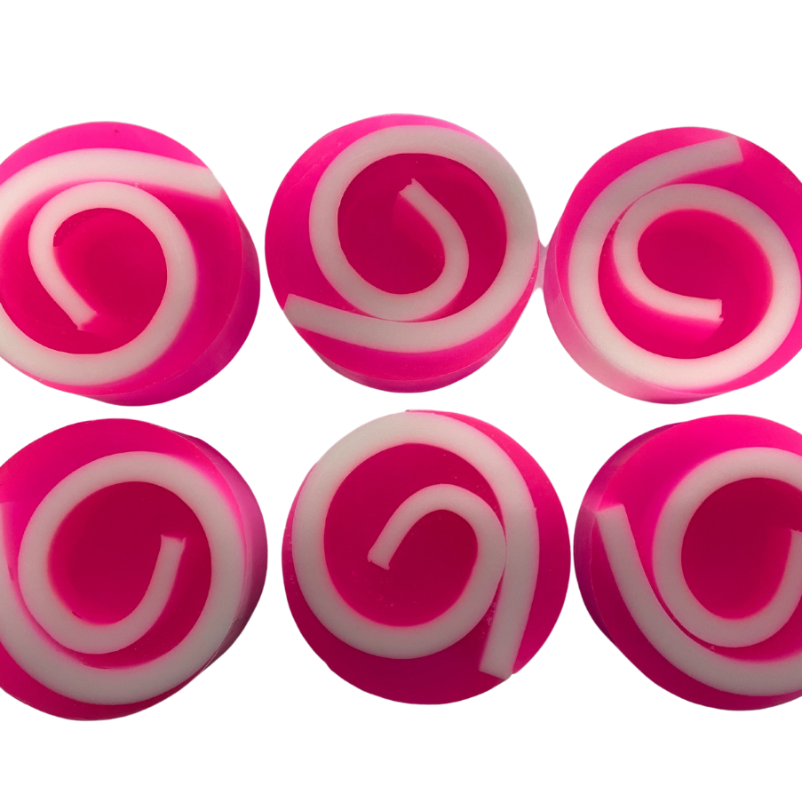 6 x Soap Swirls - In our Princess Fragrance